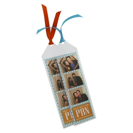 - PHOTO BOOTH NOOK Premium 2x6 Photo Booth Strip Bookmark Sleeve, Set of 50