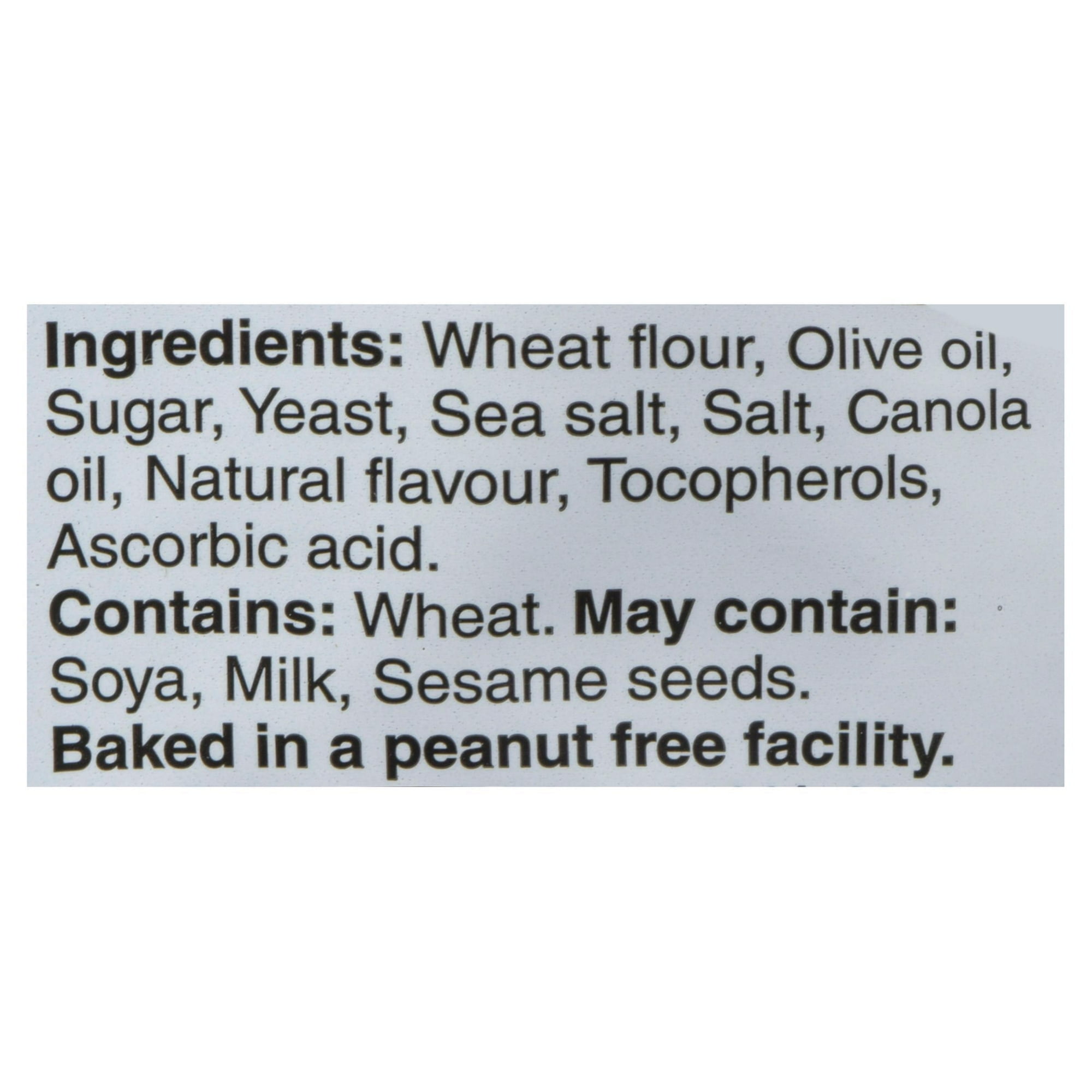 Boulangerie Grissol Baguettes Olive Oil & Sea Salt, Dare