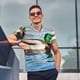 thumbnail image 4 of Fotbe Mallard Duck Swimming In A River Camiseta Polo de Golf para Hombre con Estampado – Camisa Deportiva Transpirable con Cuello Abotonado-X-Large, 4 of 6