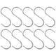 thumbnail image 1 of 10 ganchos en forma de S para colgar ganchos de acero inoxidable en forma de S para utensilios de cocina y dormitorio., 1 of 6