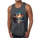 thumbnail image 1 of Casual Tops de Verano de la Moda de los Hombres sin Mangas Impreso Cuello Redondo, Camisa Ligera Y Cómoda para Diario, 1 of 5