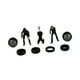 thumbnail image 5 of Figuras de pintadas a mano a escala 1:64, modelo de mecánico de automóviles, objetos de colección, dioramas, accesorios para fotografía de negro, 5 of 8