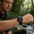 thumbnail image 6 of Quartz Watch for Men | 30M Water Resistant | Large Luminous Display | Daily Alarm | Multi-Functional Student Wristwatch for Teens, 6 of 6