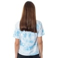 thumbnail image 7 of To All The Boys I've Loved Before Womens' Greetings From New York City Juniors Tie Dye Crop T-Shirt, 7 of 7