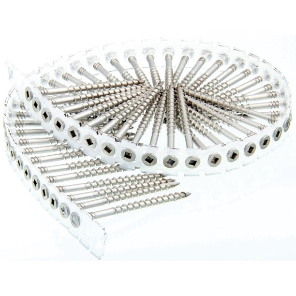 SENCO 08D250S 8Gauge 21/2 in. Collated Decking Screws (800Pack