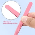 thumbnail image 3 of Pinzas para pestañas Punta antideslizante Bota curva con volumen Pinzas con puntas en ángulo para fanáticos de volumen ligero o mega Pinzas para extensión de pestañas Herramienta aplicadora de, 3 of 6