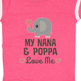 thumbnail image 4 of Inktastic Nana and Poppa Love Me Grandchild Elephant Boys or Girls Baby Bodysuit, 4 of 5