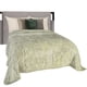 thumbnail image 1 of Cobertor Ligero Matrimonial Elefantito Ocaso Color Verde Premium Jacquard 3D, 1 of 7