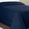 Mainstays Channel Twin Solid Quilted Bedspread, 1 Each