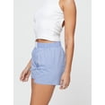 thumbnail image 6 of Michellecmm Women Striped Shorts, Elastic Waist Summer Casual Shorts Streetwear for Daily Date, 6 of 9