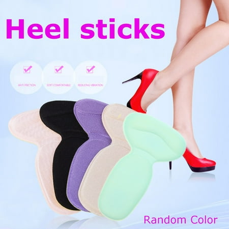 Women Heel Cushion Inserts - Premium Heel Grips & Shoe Pads - Non Slip Gel Back of Heel Liners, Blister Prevention and Protectors for Womens Loose Shoes and High Heels Too (Best Heel Grips For Shoes Too Big)