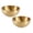 Gold 2PCS, variant on Korean Stainless Steel Bowl Multi Purpose Dish Bowl Cold Noodles Bowl Wind Round Sanding Gold Bowl 2PCS round Modern Kitchen Table Set Small Dining Set round Table Place Mates for Tables round Plate