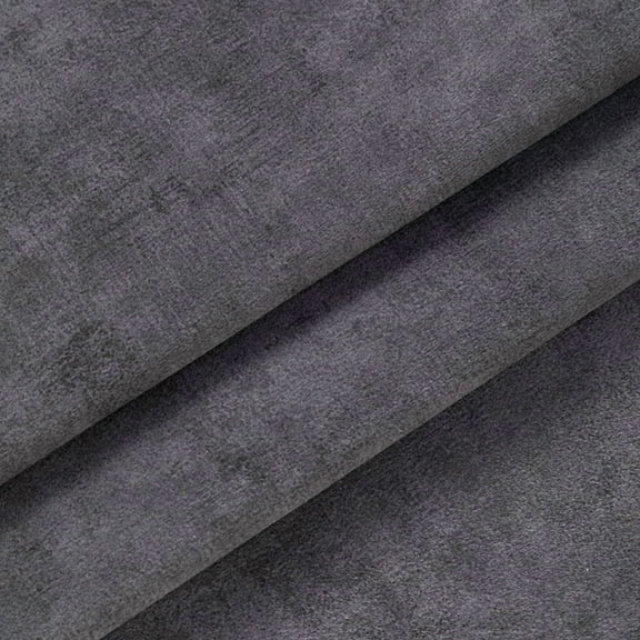 Firefly Hope 39.4"x47" Suede Upholstery Fabric, Soft Smooth Material for Sofa, Chairs, Pillows & Car Upholstery, Dark Grey
