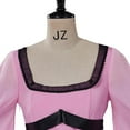 thumbnail image 6 of Gothic Pink Dress for Women: Stage Performance Cloth & Movie Character Outfit, 6 of 7
