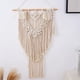 thumbnail image 3 of Colgante de pared de macramé, decoración de pared tejida, arte de pared bohemio Chic bohemio, hermoso , dormitorio, sala de , perfecl Macramé Tela decorativa, 3 of 7