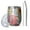 Pioneer Flower-3, variant on 12oz Stemless Wine Tumblers Pioneer Flower Vacuum Insulated Stainless Steel Travel Tumbler Cups Mug with Lid and Straw for Champaign,Cocktail,Beer with Cleaning Brush
