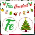 thumbnail image 6 of Glitter Feliz Navidad Banner Spanish Christmas Decorations Xmas Happy Holiday Party Garland Supplies Merry Christmas Decor for Home Office Fireplace Mantel, 6 of 6