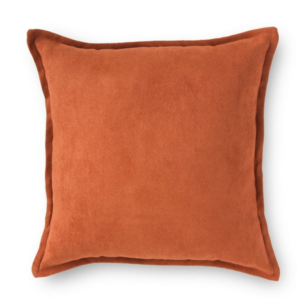 clay colored throw pillows