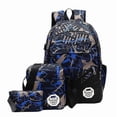 thumbnail image 1 of Wanda's new travel mountaineering three piece shoulder bag, couple's USB student backpack 1802#, 1 of 5