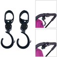 thumbnail image 4 of Ganchos antideslizantes para cochecito de bebé organizador de bolsa con Clip Ehuebsd giratorio de 360 grados accesorios para cochecito 2 piezas, 4 of 8