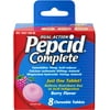 Pepcid Complete Dual Action Acid Reducer + Antacid Chewable Tablets, Berry Flavor, 8 ct (Pack of 6)