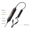 thumbnail image 2 of Hi,Fancy Voltage Detector Lightweight Backlit Screen Tester Pen Flashlight Metal Probe Data Hold Digital Indicator Car Automobile Black 1, 2 of 9