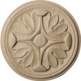 thumbnail image 2 of Ekena Millwork ROS02X02RAMA 2.75 in. W x 2.75 in. H x .25 in. P Raymond Rosette- Maple- Architectural Accent, 2 of 3