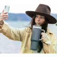 thumbnail image 5 of Stainless Steel Straw Replacement 40 oz for Stanley Adventure Travel Tumbler Reusable Straws with Cleaning Brush, 5 of 5