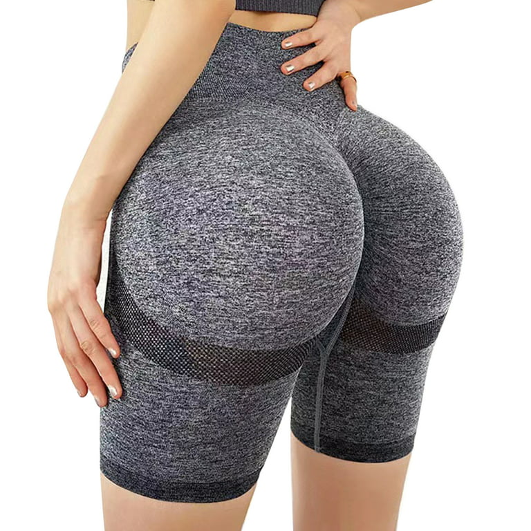 Women High Waist Shorts Butt Lift Yoga Pants Scrunch Booty Workout Leggings  HOT