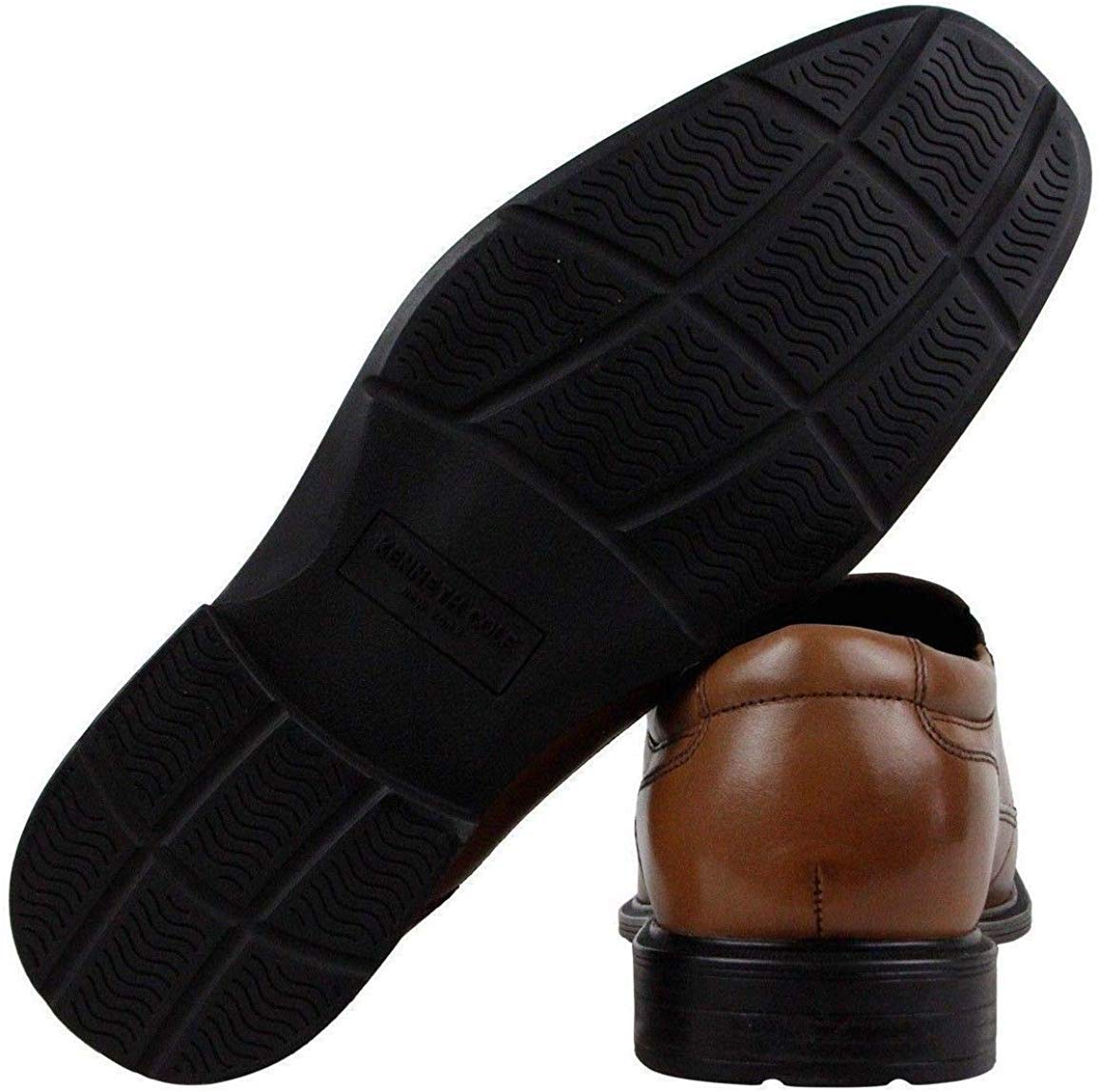 Kenneth Cole Mens Design 10572 Leather Slip on Dress Casual Loafer Brown Sz 11 M Kenneth Cole New York Mens Leather Slip On Dress Shoes  main image 3