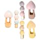 thumbnail image 3 of 3pcs Heart Shaped Style Hairpins Resin Hair Clips Fashion Shape Barrette Headdress For Woman Lady Girl, 3 of 3