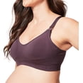 thumbnail image 4 of Cake Maternity Women's Maternity and Nursing Rock Candy Luxury Seamless Contour Bra (with removable pads), Choc Brown, Small, 4 of 6