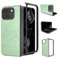 thumbnail image 3 of Allytechgroup Stylish Translucent Back Cover Phone Case for Google Pixel 9 Pro Fold, Slim Fit Bumper Protective Shell Case for Girls Women, Lawngreen, 3 of 6