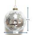 thumbnail image 2 of Ornements de boule miroir, 2 of 3
