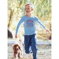 thumbnail image 2 of Proud To Be An American Long Sleeve Toddler -Image by Shutterstock,  3 Toddler, 2 of 4