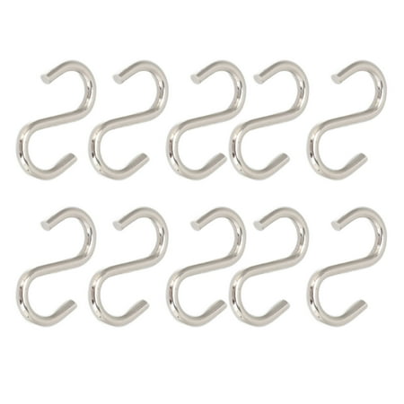 

S Shaped Hooks S Hooks Premium Metal 10 Pieces Easy To Use For Utensils S212 002