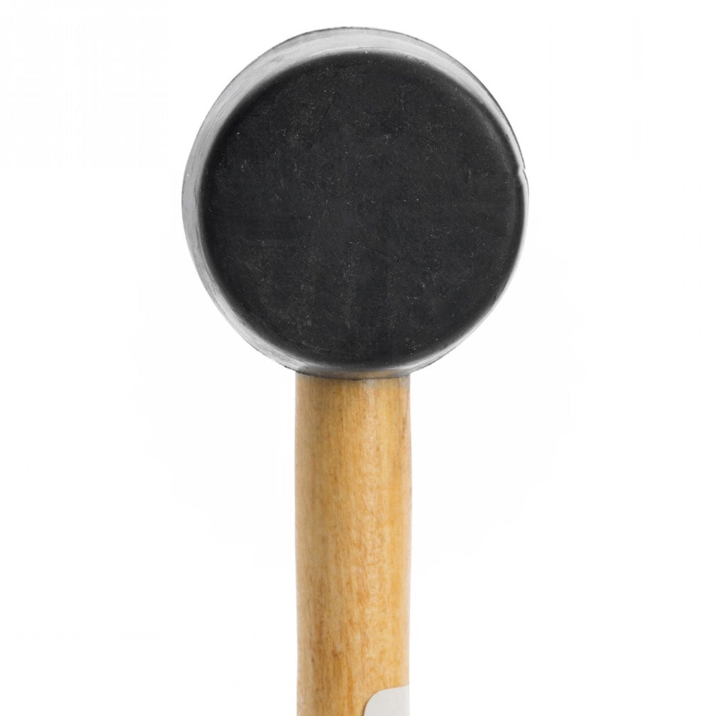 GreatNeck RM8 Gummihammer – Mit Holzgriff, 8 Unzen Kopf, Für Schonendes Schlagen