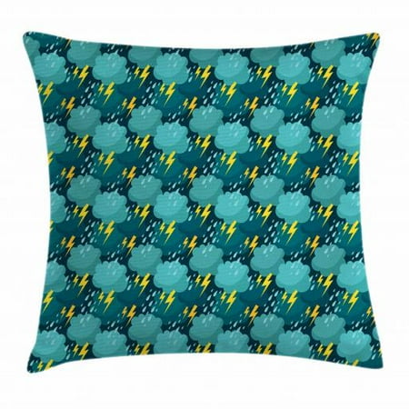 blue and yellow throw