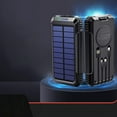 thumbnail image 4 of High-Capacity Solar Power Bank with 30W PD Fast Charging and 15W Wireless Charging Portable External Battery, 4 of 5