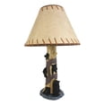 thumbnail image 4 of Rustic Black Bear Cubs Peekaboo Climbers by A Tree Table Lamp Statue With Shade, 4 of 8