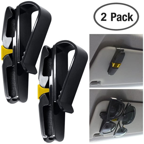 Clips Para Gafas De Natación O Protección - Pack De 2 Juegos, Color Negro, Genérico