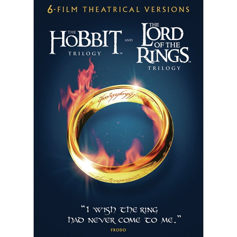 Warner Brothers Hobbit & Lord Of The Rings Trilogy Box Set
