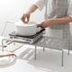 thumbnail image 4 of Estante de almacenamiento de cocina expandible, estantes apilables para despensa, estante de armario de cocina, organizador de almacenamiento de armario, ahorrador de espacio para vajilla y, 4 of 6