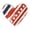A, variant on YAMB Wooden Patriotic Heart Decor, 3.94*2.93in Red White Blue American Flag Wood Craft, Independence Day Table Centerpiece Tiered Tray Shelf Ornament for 4th of July Home Festival Decoration