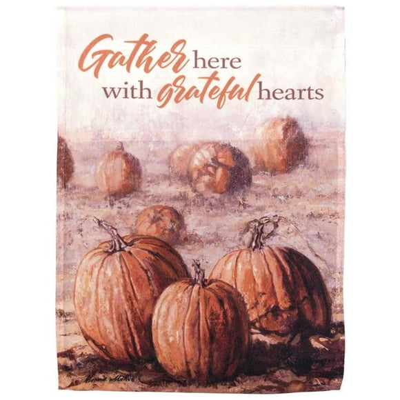 Magnolia Gardens M080166 13 x 18 in. Gather Here with Grateful Garden Flag