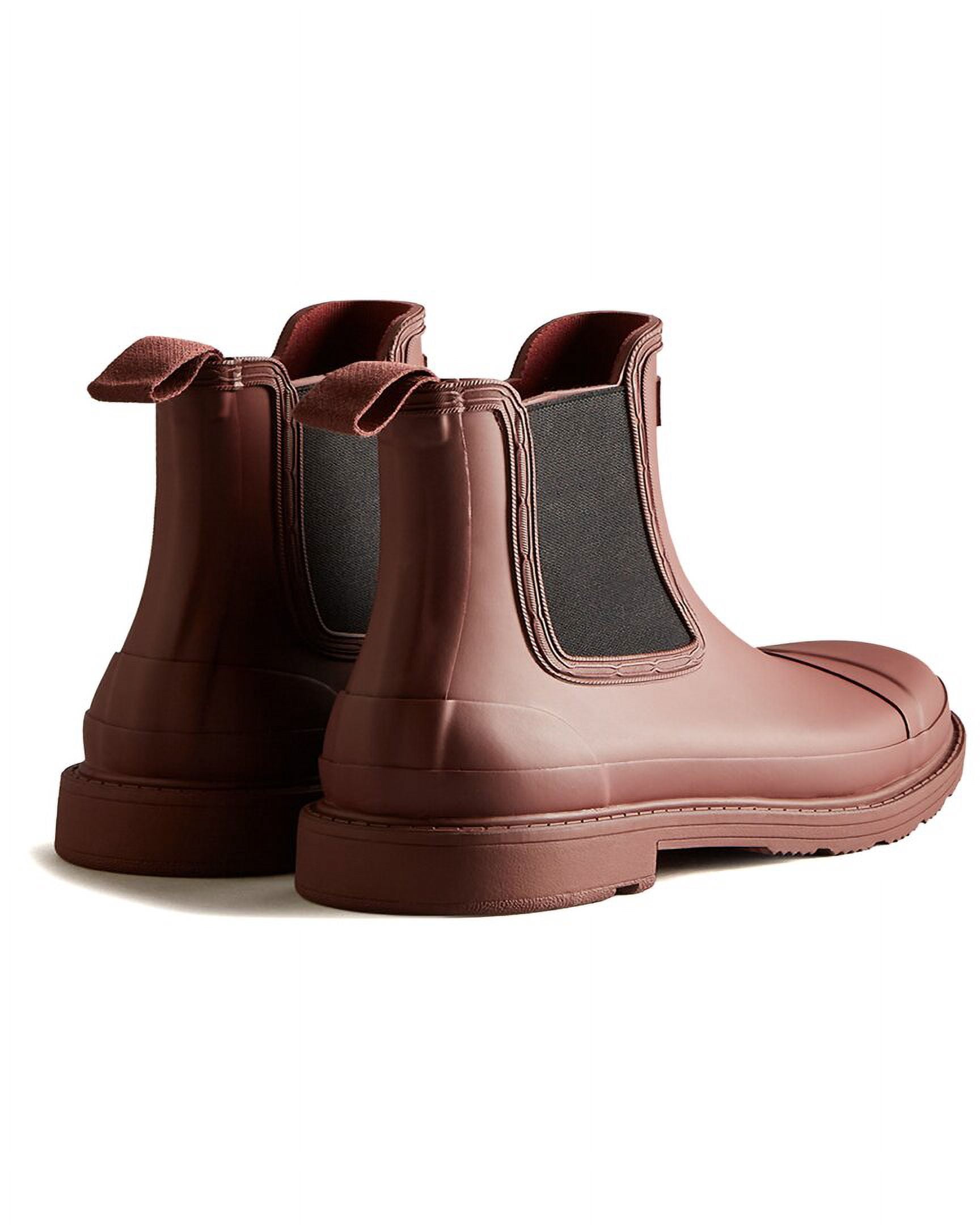 Hunter Refined Commando Chelsea Rain Boot, Waterproof, Size 6