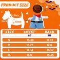 thumbnail image 2 of GASTROPOD Dog Halloween Costumes,Whimsical Dog Halloween Costumes Girl,Polyester Cowboy Transformation Costume Halloween Costumes for Dogs,Style1,XL, 2 of 7