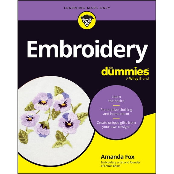 Embroidery for Dummies, (Paperback)