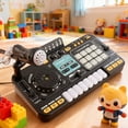 thumbnail image 4 of Mezclador De DJ 2 En 1 Para Niños, 12 Botones MIDI, Teclado De 8 Teclas, Piano Con Grabación Y Luces LED, Set De DJ De 12 Botones MIDI Para Mayores De 3 Años, Instrumentos, 4 of 7
