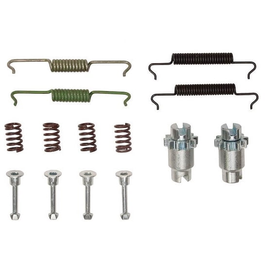 Rear Parking Brake Hardware Kit - Compatible with 2004 - 2010 BMW X3 2005 2006 2007 2008 2009